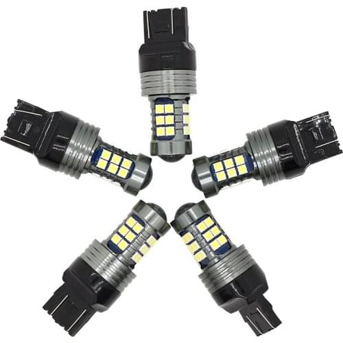 2Pcs 1156 BA15S P21W LED BAU15S PY21W BAY15D LED Bulb 1157 P21/5W R5W T20 7440 27pcs 3030SMD Auto Bulbs Car LED Light 12V 24V