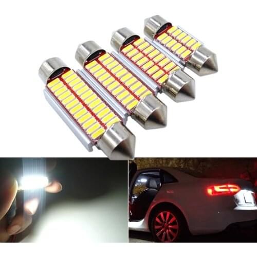 C5W Led Canbus C10W Bulb 31mm 36mm 39mm 41mm Festoon Led Car Interior Light Dome Reading License Plate Lamp Auto white 12V