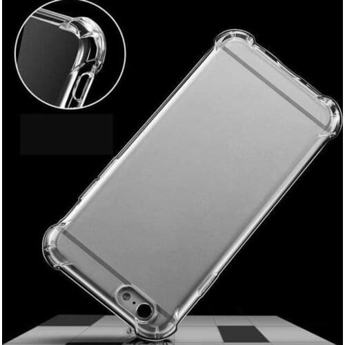 Fine hole Shockproof Silicone Case For xiaomi redmi note 9 pro case 4 corners thickened Covers Transparent Protection Phone Case