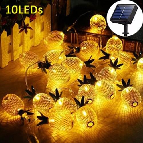 LED Outdoor Solar Lamp LEDs String Lights Fairy Holiday Christmas Party Garland Solar Garden Waterproof Light solar garden light