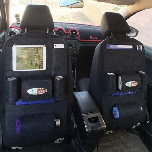 Universal Baby Stroller Diaper Bag Car Vehicle Back Seat Protector Cover Hanging Bag Storage Organizer Bag Stroller Accessories