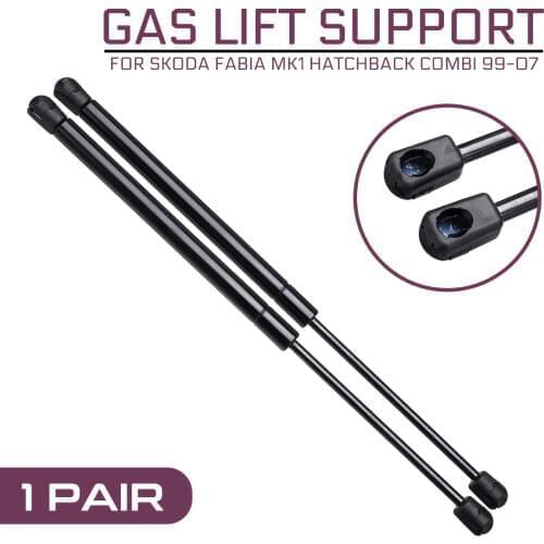Rear Trunk Tailgate Gas Spring Shock Lift Struts Support Rod Arm Bars Bracket For Skoda Fabia MK1 Hatchback Combi 1999-2007