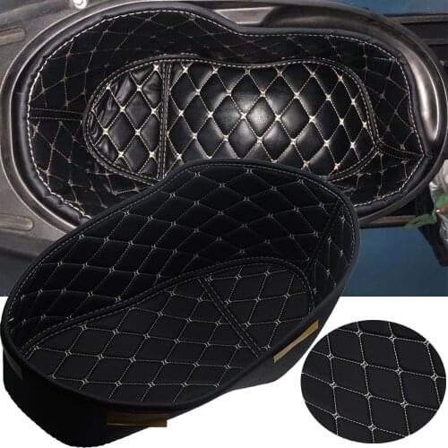 Rear Trunk Cargo Liner Protector Motorcycle Seat Bucket Pad for for Vespa GTS300 Motorcycle accessories