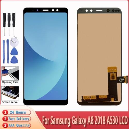 5.6" TFT For Samsung Galaxy A8 2018 A530 LCD Display Touch Screen Digitizer Assembly For Samsung Galaxy A530 LCD AAA+++ Quality