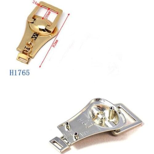 Gold Metal Bag Handle, 24 x82 mm Bag Handle Clasp, Metal Handle