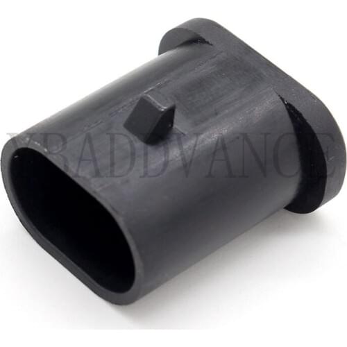 2 Pin PA66 AMP Superseal 1.5MM Connector Blind 2-pole Plastic Cover Cap For Cables