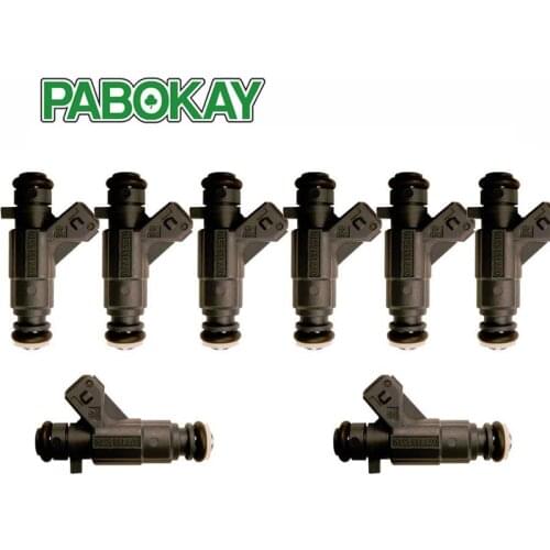 8pieces x 2000-2004 Flow Matched Fuel Injector Set for Audi 4.2 0280155921