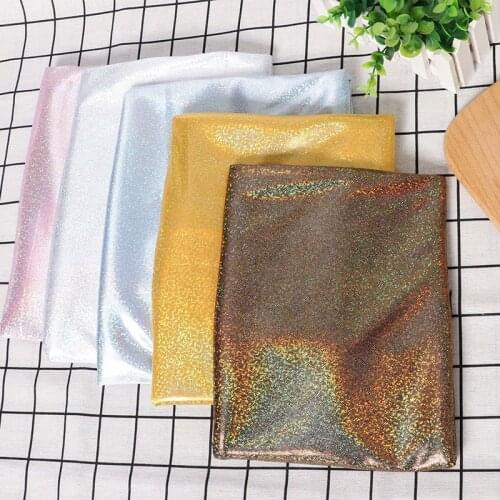 50*160cm Glitter Magic cloth Colorful Bronzing Fabric Stage Clothing Photography Live Broadcast Background Decoration DIY Bag