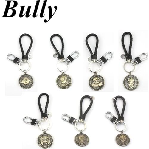 Anime The Seven Deadly Sins Keychains Hawk King Diane Metal Pendant Figure Keyring Accessories Men Women Jewelry For Car Keys