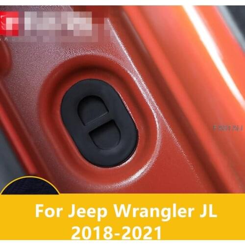 For Jeep Wrangler JL 2018-2021 Drain hole plug Waterproof rubber plug to block modified special accessories high quality