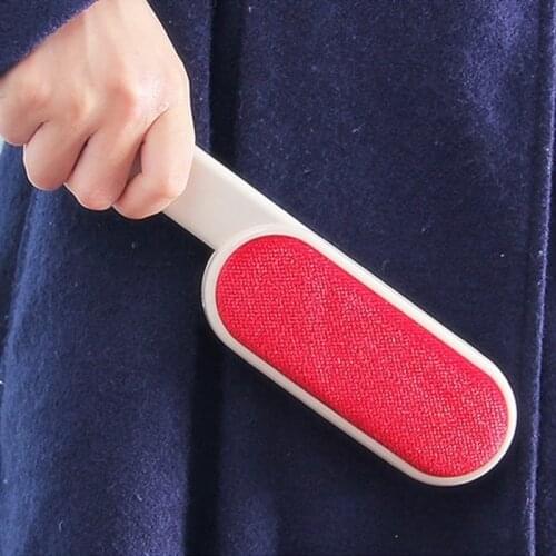 Electrostatic Clothing brush Remove dog hair and cat hair from clothes Double-sided Dust brush fur Fluff Fabric Clothes