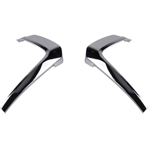 Chrome Front Bumper Cover Trim Decoration Strips for Mitsubishi Outlander 2016 2017 2018 6407A145