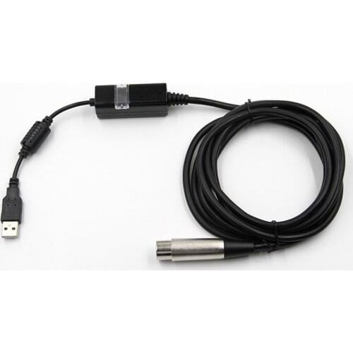USB Male To XLR Female Cable Cord Adapter Microphone MIC Link Cable Studio Audio Link Cable for MAC OS Win7 Computer