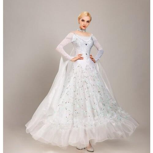 Ballroom dance dress women ball dress standard dance dress for dancing waltz dress tango dance costumes dance wear foxtrot dress
