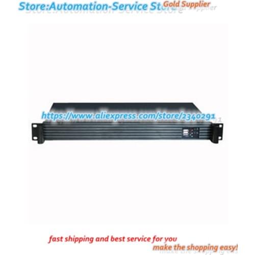 1U Ultra Short Server Chassis Mi ITX Ni Motherboard Chassis Aluminum Panel Hidden Air Intake