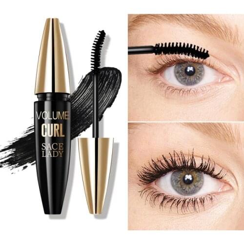 Smudge Proof Mascara Makeup Volume Eyelashes Make Up Thick Curl Lengthening Cosmetics TSLM2