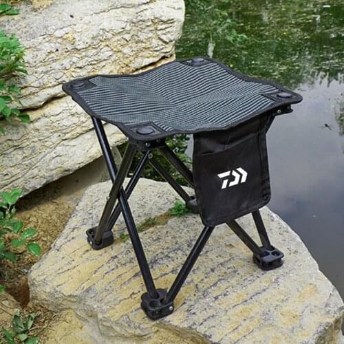 Outdoor Ultralight Portable Travel Folding Fishing Chair Camping Casual Beach Hiking Picnic Seat Fishing Tools Chair with Bag