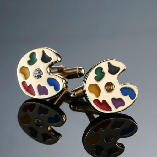 C-MAN French fashion cufflinks, color pattern wedding dress shirt Cufflinks mens accessories wholesale manufacturers