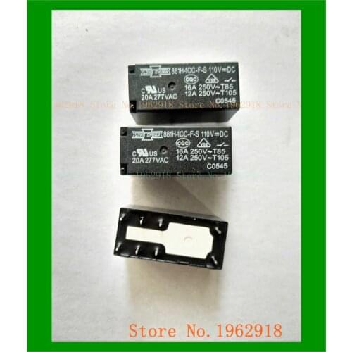 881H-1CC-F-S 110VDC 8 16A HF115F-110-1ZS3