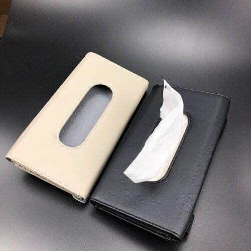 Car Sun visor Tissue Boxes Case For Honda Ciimo Elysion AVANCIER CR-Z INSIGHT UR-V XR-V Legend N-Box N-WGN