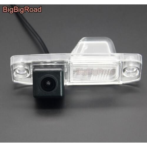 BigBigRoad Car Rear View Camera For Hyundai Elantra Sonata Accent Tucson Terracan / For Kia Sportage SL R K3 2011 2012 2013 2014