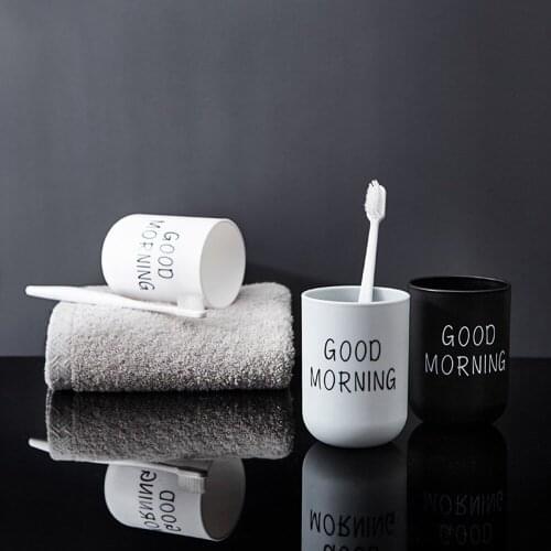 Bathroom Tumblers Toothbrush Cup Mouth Cup Portable Travel Wash Cup Water Mug Bathroom Accessories Holder Storage Organizer Cup