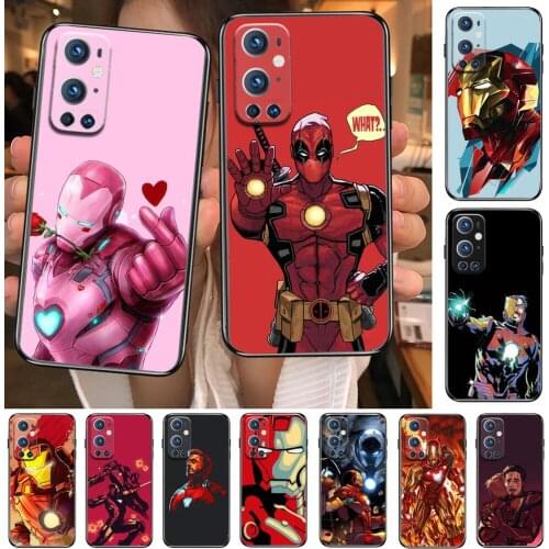 Marvel Iron Man For OnePlus Nord N100 N10 5G 9 8 Pro 7 7Pro Case Phone Cover For OnePlus 7 Pro 1+7T 6T 5T 3T Case