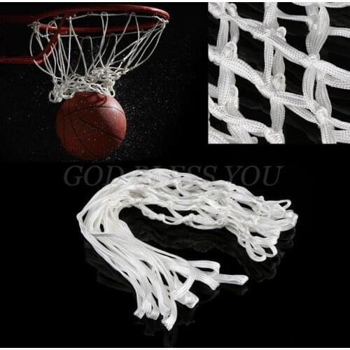 Deluxe Non Whip Replacement Basketball Net Durable Rugged Nylon Hoop Goal Rim Mesh Hot Sale Drop Shipping