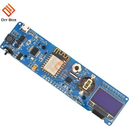 ESP8266 Clock Module LC-ESP-CLOCK-18650 8266 Clock Development Board Can Be Powered By 18650 Battery Without Battery