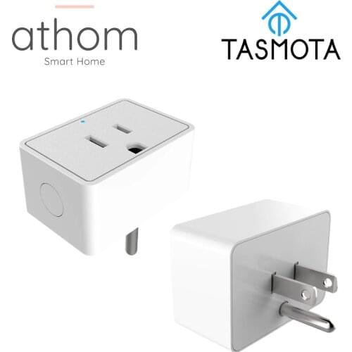 ATHOM preflashed TASMOTA US Smart Plug Works with Home Assitant Electric Consumption Monitoring 16A