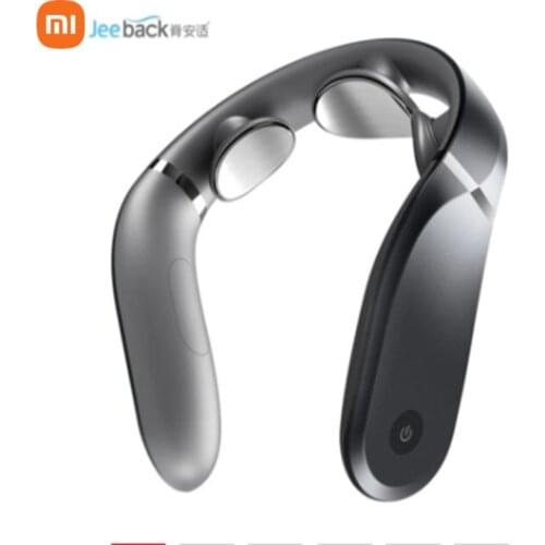 Jeeback G2-1 TENS Pulse Neck Massager Electric Massager 3 Head L Shape Wear Far Infrared Heating Neck Electric Massager