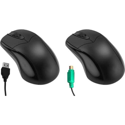 Ergonomic USB Mouse Wired 1600 DPI Optical 3 Buttons Wired Gaming Mouse Office Mice For Laptops Desktop Computer Mouse