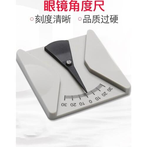New Eyeglasses Angle Ruler Measuring Tool Pantoscopic Angle Meter