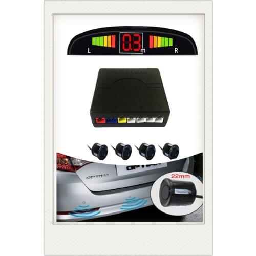 Car Parktronic LED Parking Sensor With 8 Sensors Reverse Backup Car Parking Radar Monitor Detector System for FORD