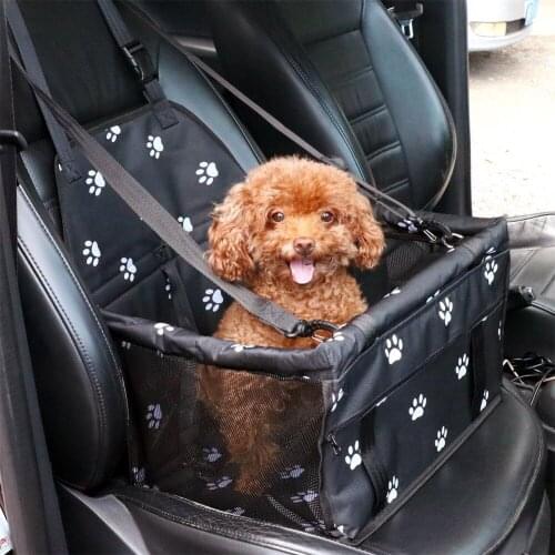 Pet carrier breathable dog car seat cover waterproof car blanket anti-collapse pet cushion dog hammock car travel pet seat cover