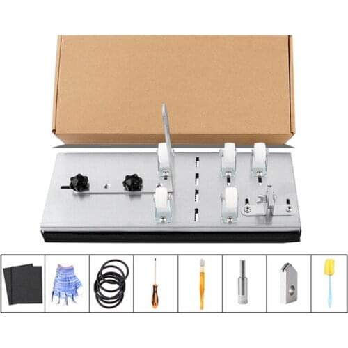 Professional DIY Machine Kit Glass Bottle Cutter Accessories Stainless Steel for Cutting Wine Whiskey Beer Round Bottles