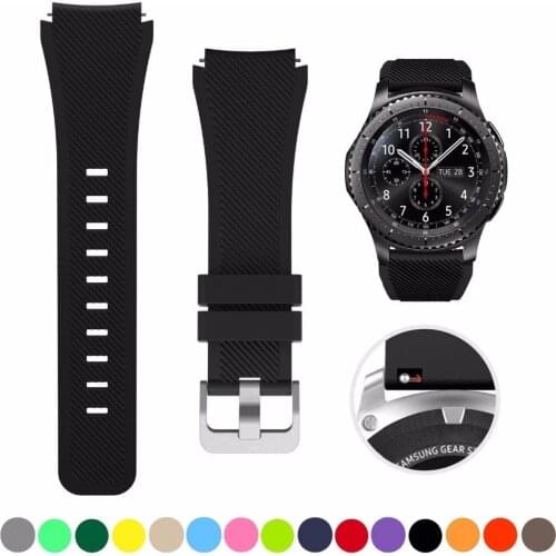Strap For Samsung Galaxy Watch 3 45mm/41/Active 2 Gear S3 Frontier/Huawei Watch Gt 2e/2/Amazfit Bip/Gts2 Band 20/22mm Watchbands