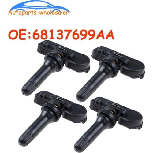 4 PCS Car 68137699AA 56029319AC For 08-10 Dodge Ram 1500 2500 3500 Dakota TPMS Tire Pressure Monitoring System Sensor