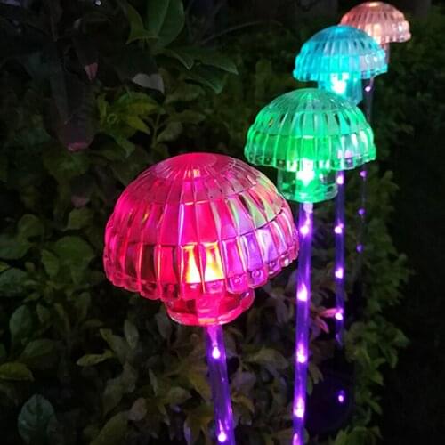Solar Garden Light Outdoor Waterproof Community Garden Light Mushroom Ground Plug Light Solar For Country House Decorative Light