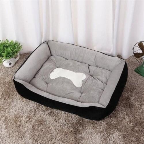 Pet Bed Warm Pet bed linen For Small Medium Large Dog Soft Pet Bed For Dogs Washable House For Cat Puppy Cotton Kennel Wash