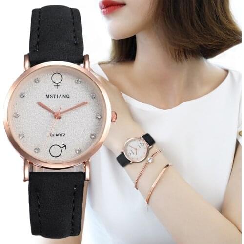 2020 New Watch Women Simple Fashion Casual Small Dial Womens watches Leather Strap Quartz Clock Wrist Watches Gift Reloj mujer