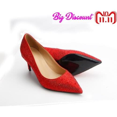 2018 New Style Women Shoes High Heels Shoes High Quality Pumps For Women High Heels Genuine Leather Wedding Shoes