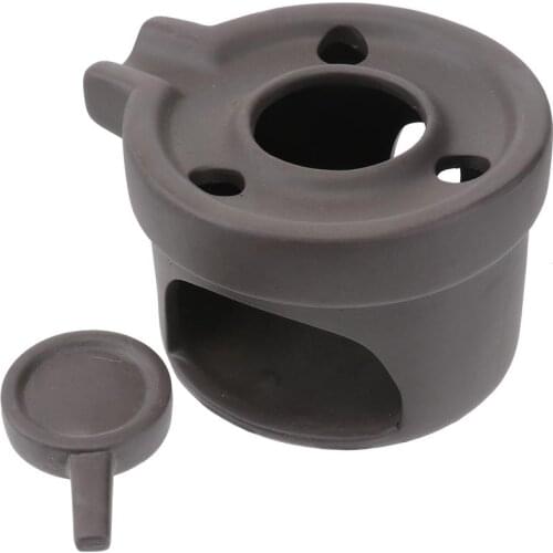 1Pc Tea Warmer Teapot Warmer Ceramic Candle Stand Tea Heater Tea Stove Warmer Candle Holder without Candle