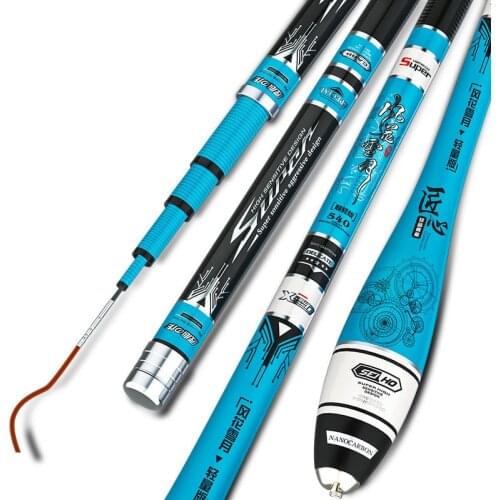 2.7m-5.4m Taiwan Fishing Rod High Carbon Hand Oltas Carbon Carp Wedkarstwo Pole Peche Vara De Pesca Spinning Canne Fishing Gear