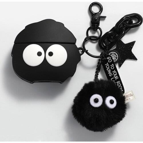 3D Cartoon Earphone Case For Huawei Freebuds 3 Case Cute Stitch Pig Silicone Cover For Huawei Freebuds 3 Cases With Keychain