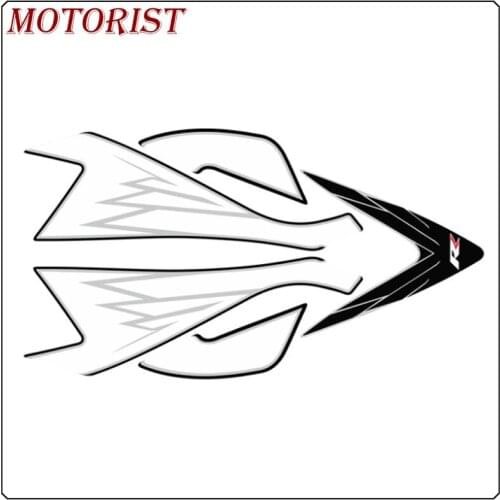 MOTORIST Front Fairing Motor Number Board 3D Gel Protector for HONDA CBR600RR 2005-06