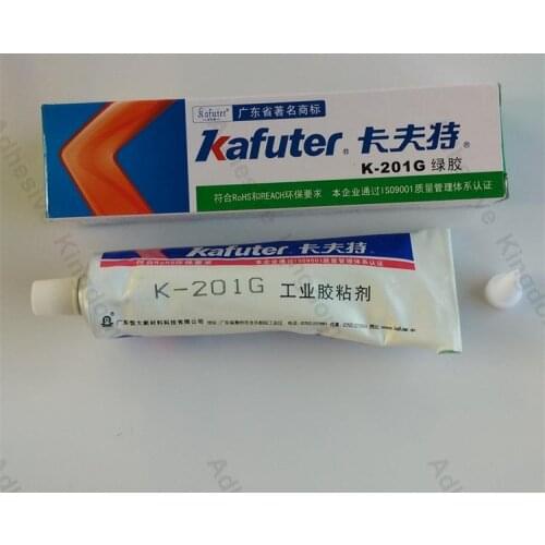 Free shipping 2pcs Kafuter 80g K-201G electronic positioning glue screw-loose adhesives green glue sealant