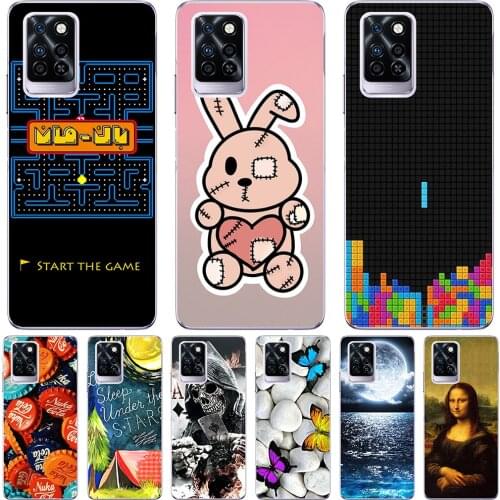 For Infinix Note 10 10 Pro 2021 6.95 inch Cases Silicone Soft TPU Back Cover Protective Cute Fundas Luxury Coque Bags