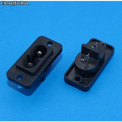 ChengHaoRan AC Power Sockets Connector 2 pins, BX-180-D06 AC Adapter convertor socket