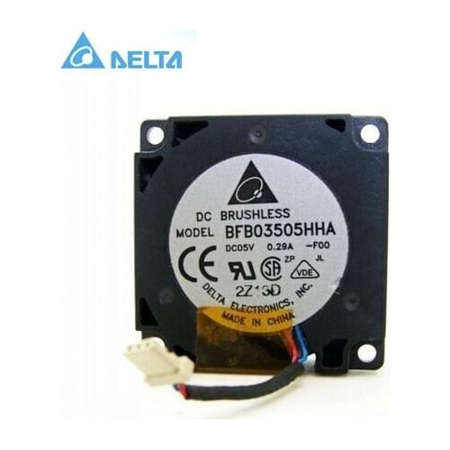 For delta BFB03505HHA-F00 3.5CM 3510 5V 0.29A small fan projection